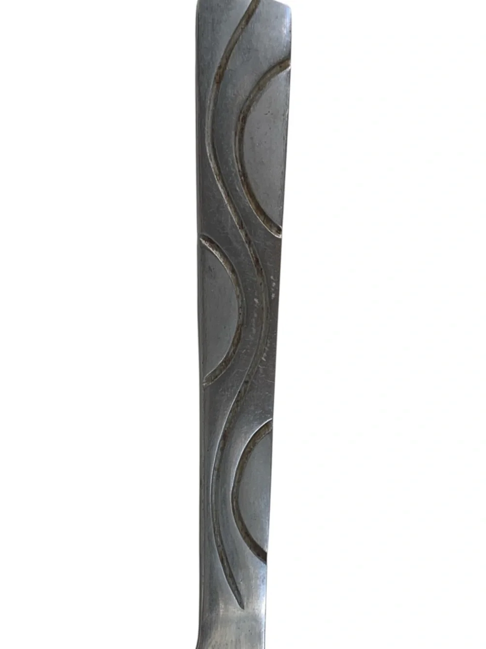Large 10” Stainless Steel Serving Butter Knife Swirl Pattern Cutlery Kitchen